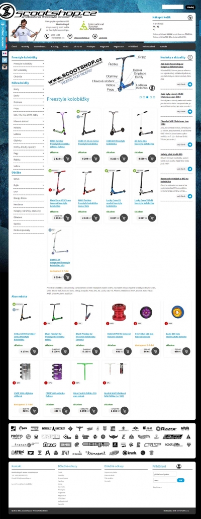 Scootshop.cz - Freestyle koloběžky